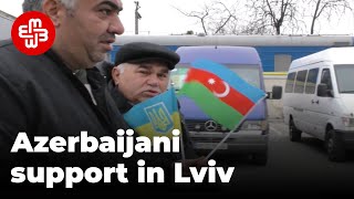 Azerbaijani aid in Ukraine special report from Lviv  Meydan TV English [upl. by Charleton839]