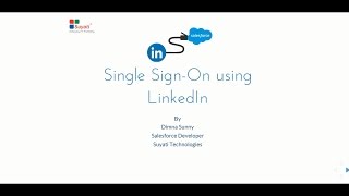 Salesforce Single Sign On using LinkedIn [upl. by Annaoi152]