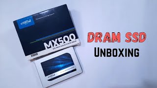 Unboxing  Crucial MX500 250GB SATA DRAM SSD  5 Year Warranty  Read 560MbpsWrite 510Mbps [upl. by Hindu]