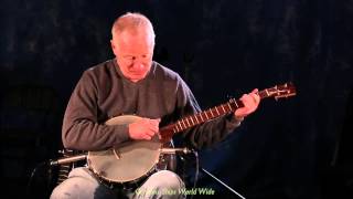 Vance 12quot walnut open back banjo demonstrated by Tom Culberston [upl. by Anitnamaid236]