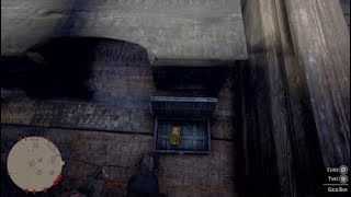 RDR 2 Limpany Sheriffs Office  Gold bar respawned [upl. by Bing]