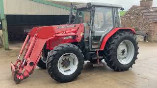 Massey Ferguson 4245 amp Loader DampA Kidd LTD wwwdandakiddcouk [upl. by Born665]