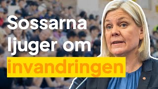 Socialdemokraterna ljuger om sin egen migrationspolitik [upl. by Keil56]