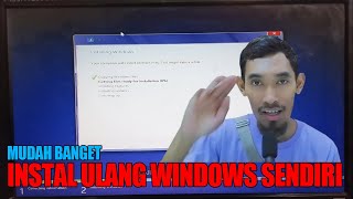 CARA INSTALL ULANG LAPTOP  PC PAKE WINDOWS 7 [upl. by Nahor]