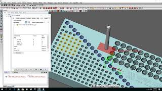 hypermill Drilling toolpath [upl. by Llenreb899]