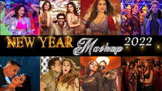 New Year Mashup 2022  Bollywood Party Mashup 2022  DJ Mcore  Sajjad Khan Visuals [upl. by Ydnolem531]