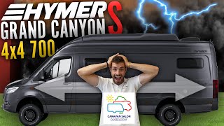 Sieben Meter Sprinter… 🔥  Hymer Grand Canyon S 700  Caravan Salon Düsseldorf [upl. by Salisbarry]