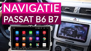 Navigatie Android Passat B6 B7 Golf 5 VW Passat CC Touran Skoda Seat [upl. by Oberon]