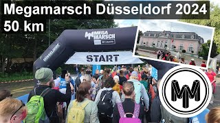 Megamarsch Düsseldorf 2024  50 km [upl. by Lambertson16]