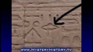 UFO amp Alien Hieroglyphics Discovered In Ancient Egyptian Temples [upl. by Bandeen90]