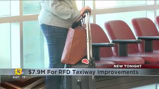 Sorensen on WREX Upgrades to Rockford Airport will Increase Safety [upl. by Monreal]