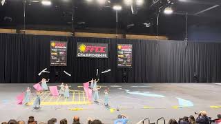 Sickles High School Winterguard Birds 2024 Champs [upl. by Akamaozu]