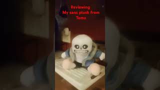 Sans plush review [upl. by Ahgiel]