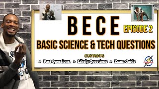 Junior Waec BECE Basic Science amp Technology Questions  Episode 2 [upl. by Yerocaj]