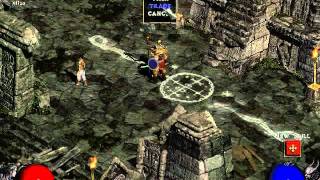 Diablo 2 Gameplay 17  Khalims Will The Eye [upl. by Ihn]