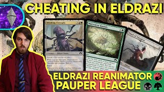 Cheating in Eldrazi after Modern Horizons 3  Eldrazi Reanimator MTG Pauper Homebrew [upl. by Aelahs]