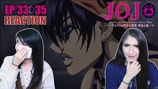 WHHHHYYYY 😭  JoJos Bizarre Adventure Golden Wind Episodes 3335 Reaction Highlights [upl. by Filahk]