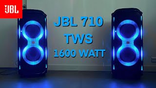 2x Jbl Partybox 710 tws Max Bass Boost [upl. by Brouwer902]