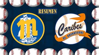 Resumen Jornada 18º  Navegantes del Magallanes Vs Caribes de Anzuategui  lvbp [upl. by Peirce689]