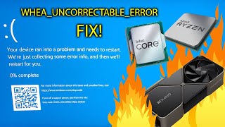 WHEA UNCORRECTABLE ERROR Solution  Gaming amp Steam VR [upl. by Lucrece891]