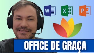 Como Baixar Pacote OFFICE DE GRAÇA PT BR [upl. by Olive430]