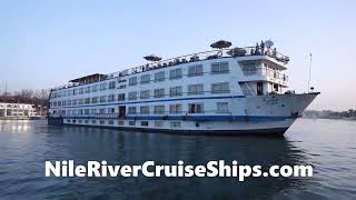 MS Hapi V Nile Cruise Nile Delta LuxorAswan  NileRiverCruiseShipscom [upl. by Zaccaria]