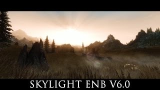 TES V  Skyrim Mods Skylight ENB v6 [upl. by Nauj612]