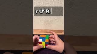 How to insert a F2L pair into the back rubikscube [upl. by Bronder]