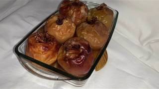 COMO HACER MANZANAS ASADAS  Receta original [upl. by Whang]