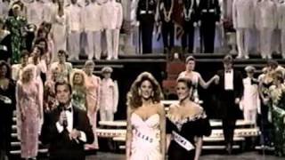 Miss USA 1989  Crowning Moment [upl. by Baugh]