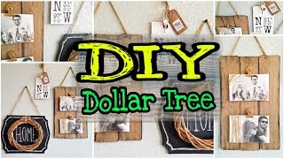 DIY Dollar Tree Farmhouse Decor amp Rustic Decor [upl. by Tiernan114]