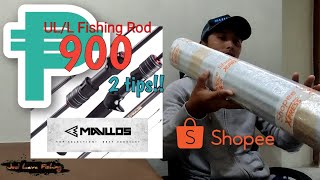 MURANG UltraLight Fishing Rod 2021  Unboxing and Quick Review  Mavllos Delicacy ULL 2 tips [upl. by Yvehc123]