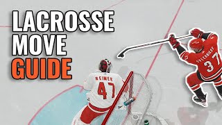 NHL 22  Lacrosse Move quotThe Michiganquot Deke Guide [upl. by Nalyd552]