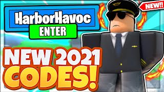 2021 HARBOR HAVOC CODES FREE COINS ALL NEW SECRET OP ROBLOX HARBOR HAVOC CODES [upl. by Savina]