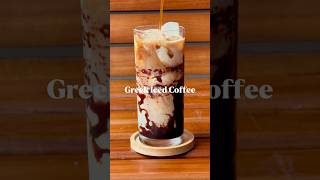 Greek iced coffee coffee espresso greekicedcoffee icedcoffee fyp [upl. by Ainoloppa183]