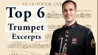 Top 6 MOST Requested Trumpet Excerpts [upl. by Noir]