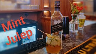 How To Make Mint Julep Cocktail 🍹alcoholicbeverage cocktail [upl. by Lehpar]