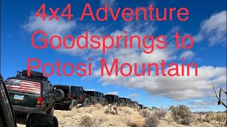 4x4 Adventure  Goodsprings Nevada to Potosi Mountain [upl. by Alil]