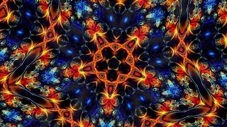 The Splendor of Color Kaleidoscope Video with a variable number of mirrors 616 mirrors Blue1 [upl. by Dinesh]