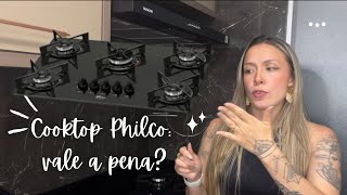 Cooktop Philco vale a pena investir  Resenha  Yasmin Duarte [upl. by Leuqer]