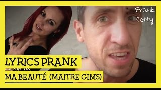 Lyrics prank 4  Jai piégé la chanteuse Amel Rebirth sur Black M et Maître Gims [upl. by Llydnek837]