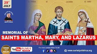 Catholic Mass Today Daily TV Mass Monday 29th July 2024 [upl. by Inuat]