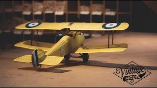 Balsa Sopwith Camel  Unboxing  Vintage Model Co [upl. by Ulrika]