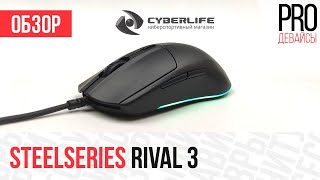 Обзор SteelSeries Rival 3 Отличный апгрейд Rival 100110 [upl. by Wagner]