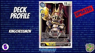 Deck profile KingChessmon  BT16 [upl. by Lisbeth]