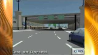 New Diverging Diamond Interchange Opens At Dorsett amp I270 [upl. by Peltier272]