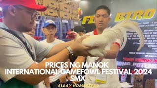 International Gamefowl Expo 2024 at SMX IGF 2024 Prices ng manok panabong [upl. by Ttennej]