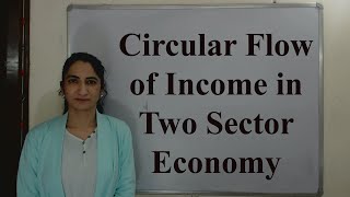 Circular Flow of Income in Two Sector Economy [upl. by Jansen527]