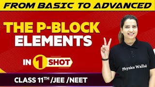 P BLOCK Elements In One Shot  JEENEETClass 11th Boards  Victory Batch [upl. by Wehtam688]