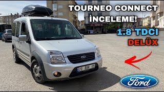 FORD TOURNEO CONNECT 18 TDCI 90HP DELÜX İNCELEME [upl. by Anairol866]